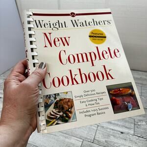 Weight Watchers New Complete Cookbook 1999 WW 1-2-3 Success Recipes Comb Spiral‎
